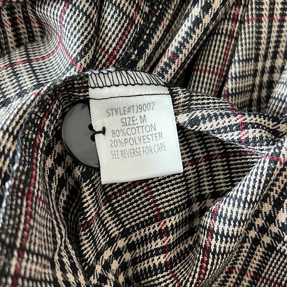 Brand New Nic & Jo Plaid Women’s Coat Medium Size - Picture 7 of 8